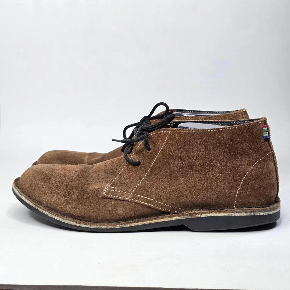 Veldskoen Heritage Chukka Desert Boots Men's Size 11 - 11.5 Brown Suede Shoes